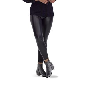 Hue Leatherette Leggings